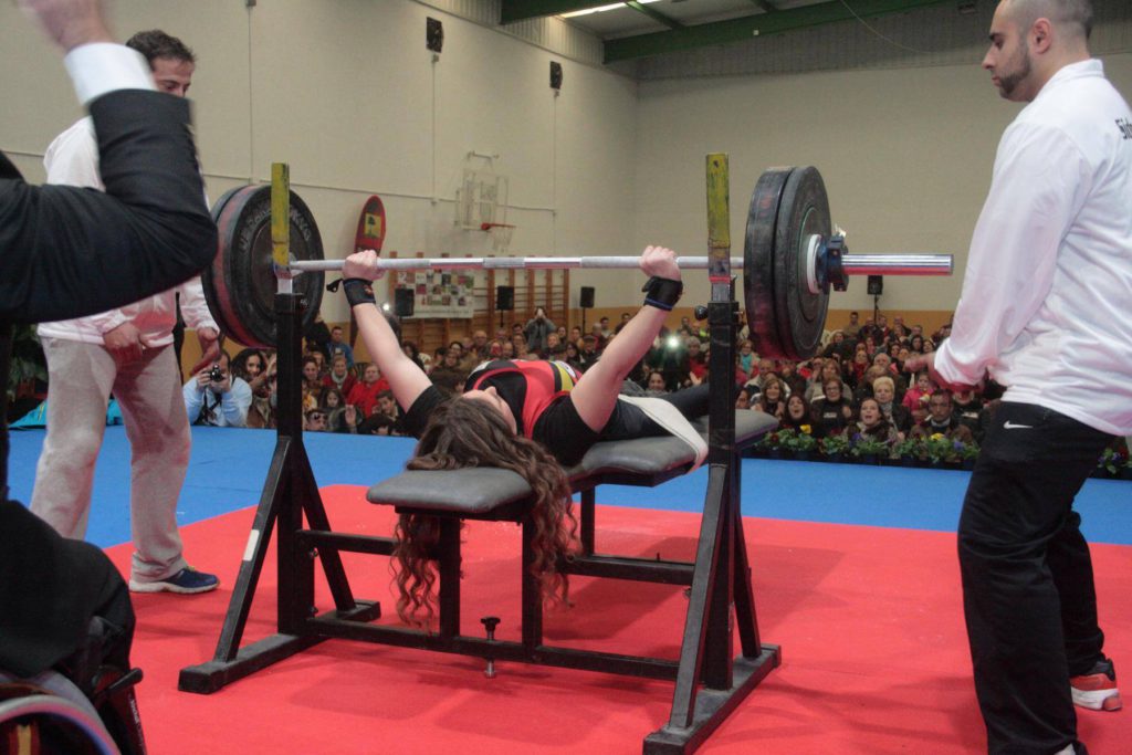 Loida Zabala en uno de los Campeonatos Nacionales celebrados (Foto: Loida Zabala Web)