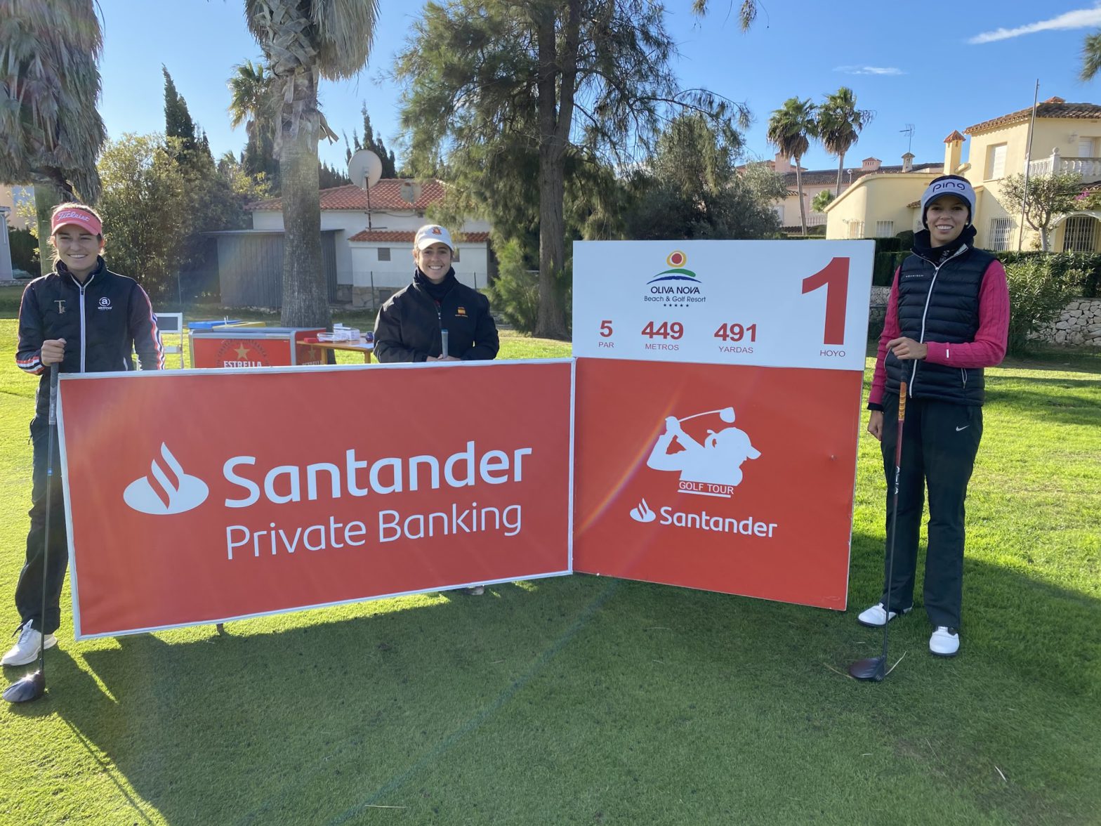 Campeonas en el Santander Campeonato de Golf (RFEG)