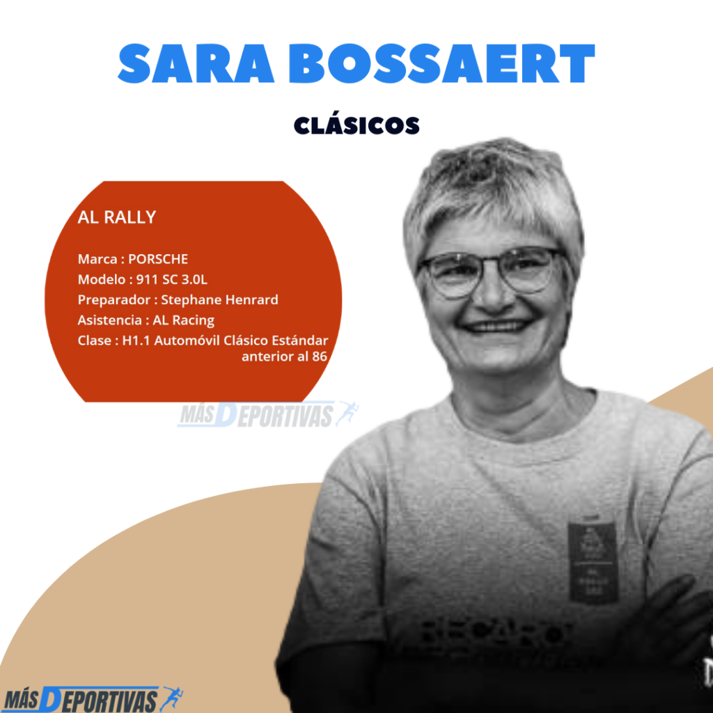 Mujeres en el Dakar 2021: Sara Bossaert