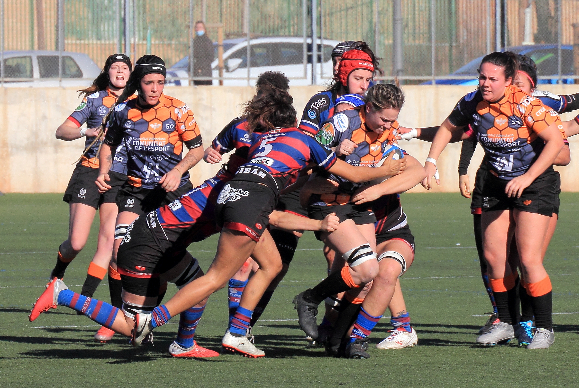 Rugby femenino: conoce todo sobre Les Abelles vs Eibar DH Rugby fem 20-21 J3 (Foto Paco Gozálbez)