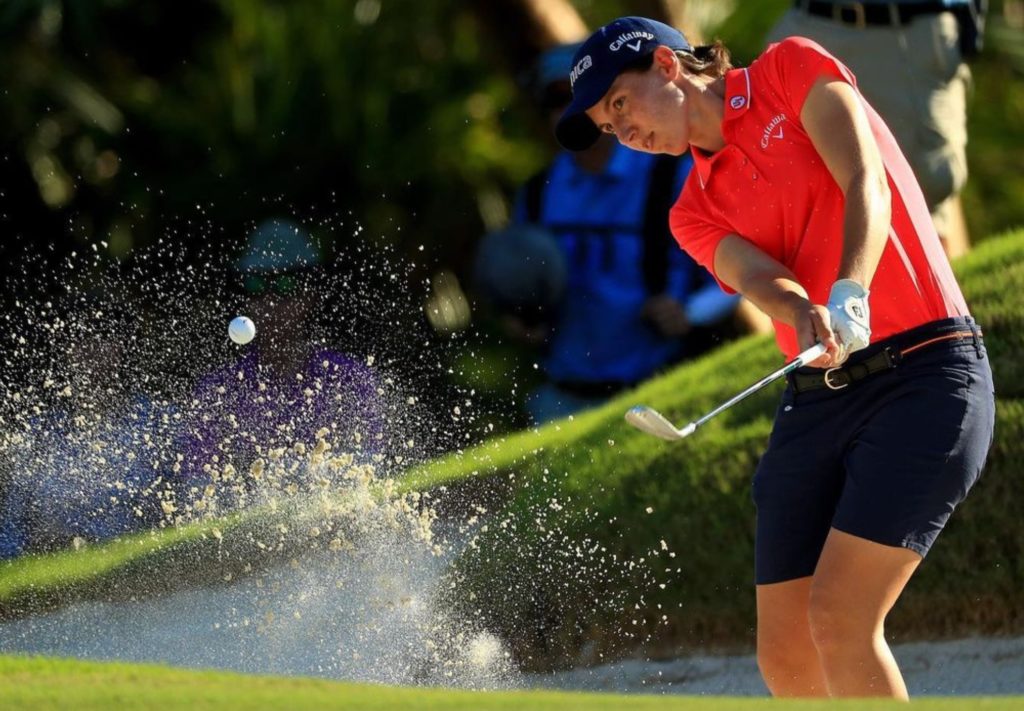 Carlota Ciganda en el mejor golf femenino continental