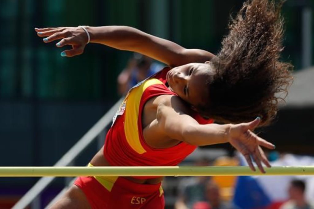 María Vicente récord de España Heptalón