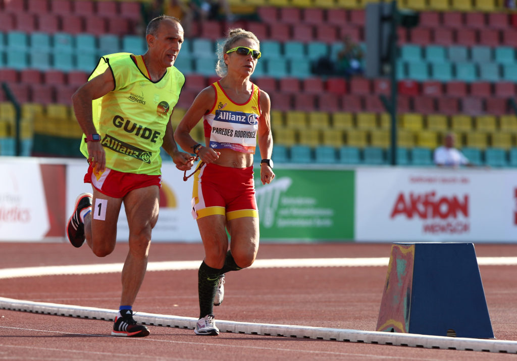 Mari Carmen Paredes en el Campeonato de Europa de Berlín