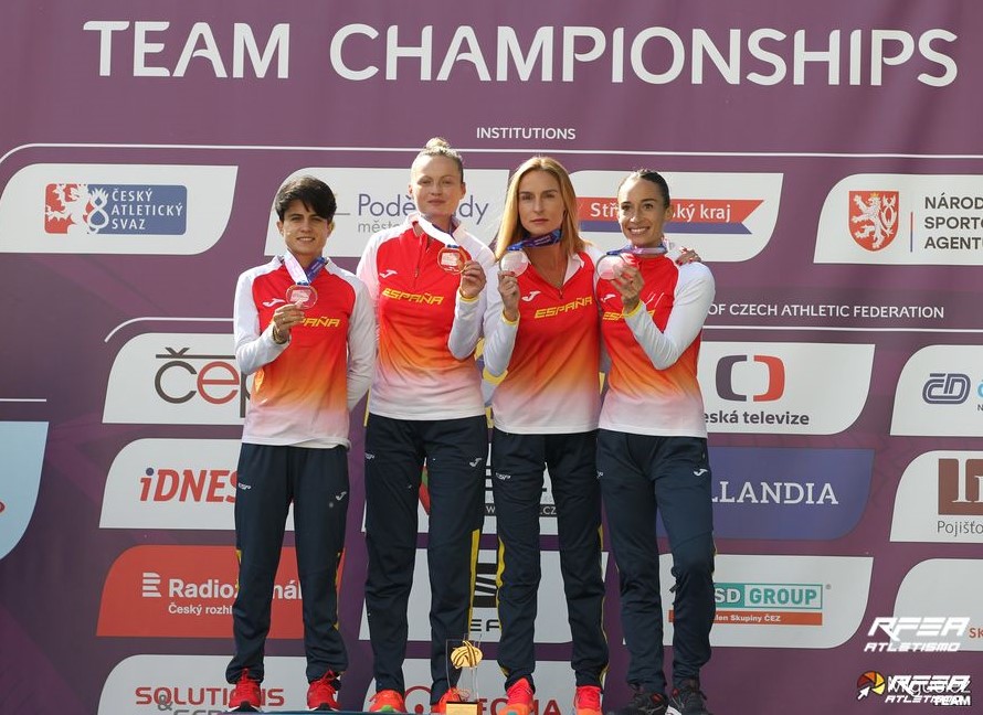 Medalla de oro en 20km marcha en el Campeonato de Europa