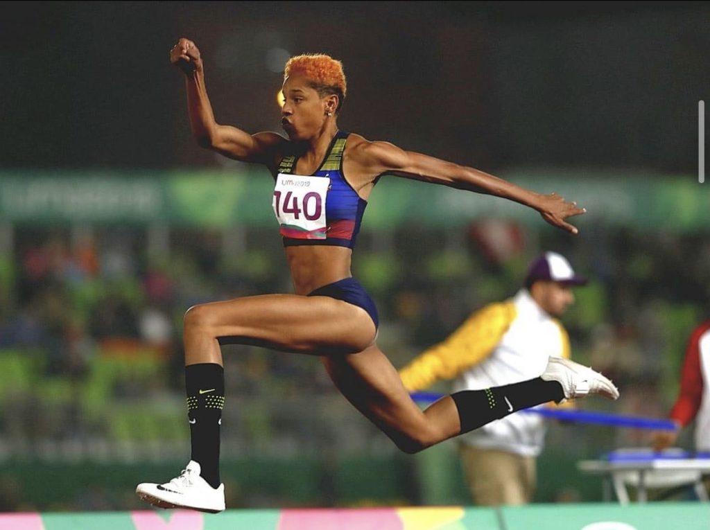 Yulimar Rojas en el mundial de Doha 2019