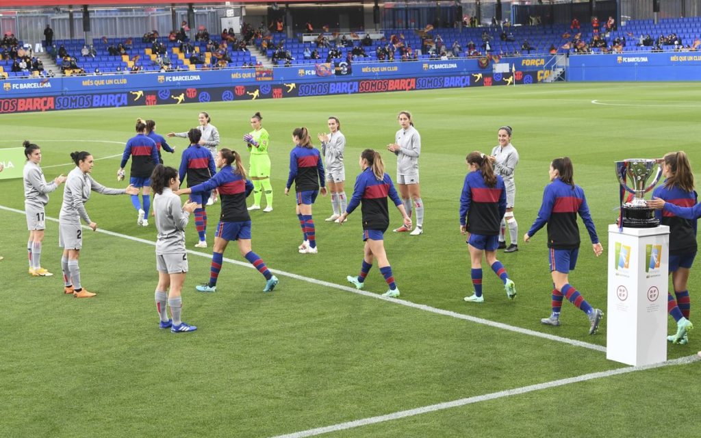 Pasillo del Athletic al Barça