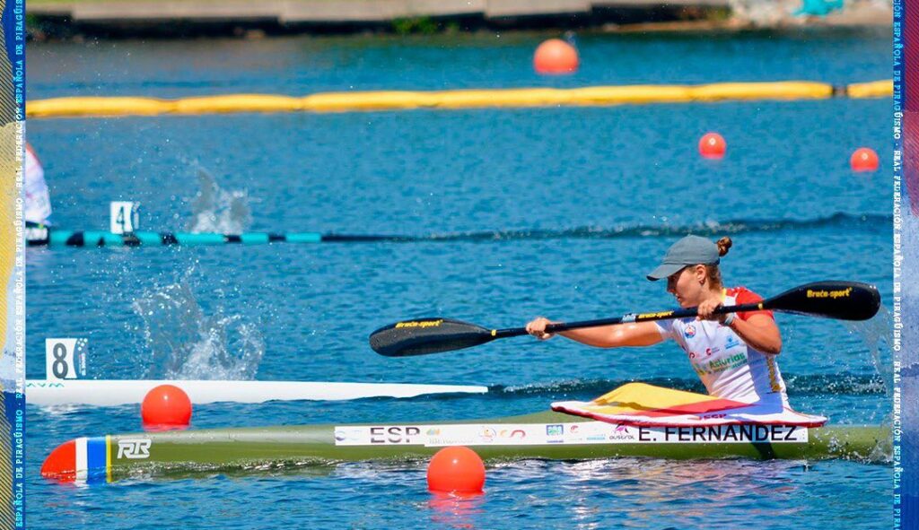 Estefania Fernandez Campeonato del Mundo de Sprint Olímpico y Paracanoe de Canadá